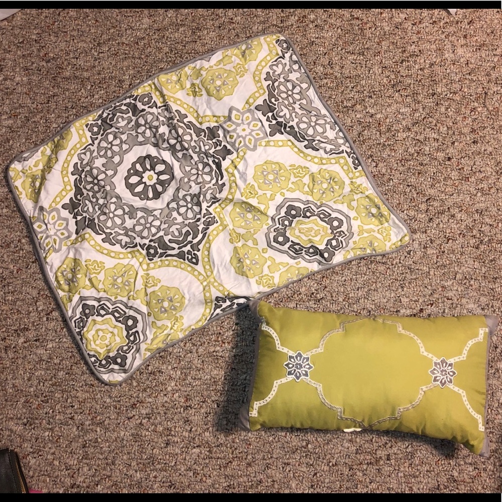 Pillow and matching sham